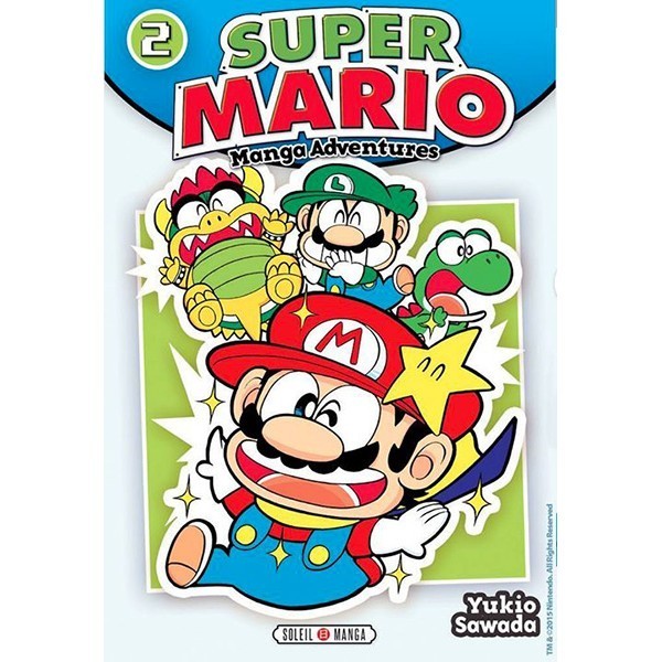 SUPER MARIO: MANGA ADVENTURES (Tome 2) - Retrogameshop