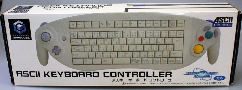 gamecube ascii keyboard controller