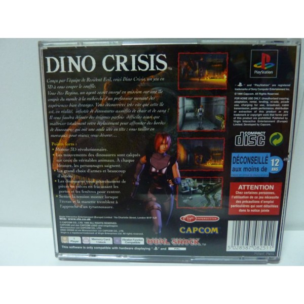 На какой playstation идет dino crisis