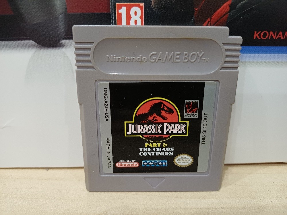 Jurassic Park Part 2 The Chaos Continues Game Boy 1516